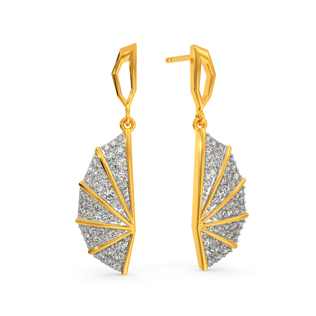 Denim Revived Diamond Earrings