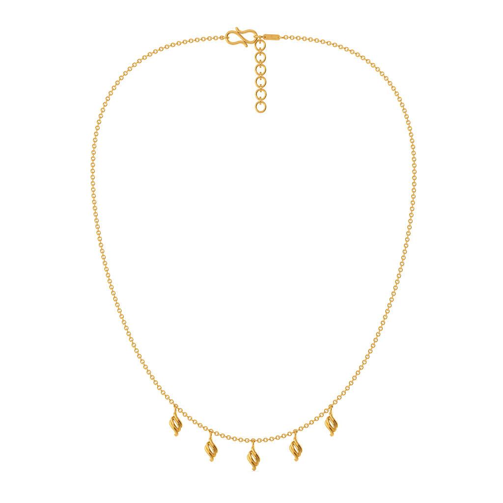 Very Drape Like Gold Necklaces