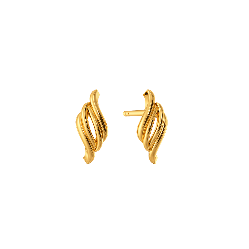 Very Drape Like Gold Earrings