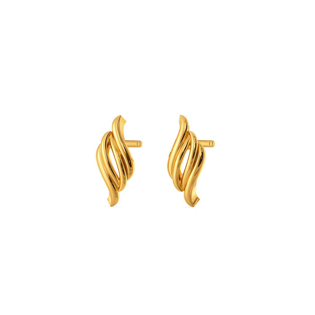 Very Drape Like Gold Earrings