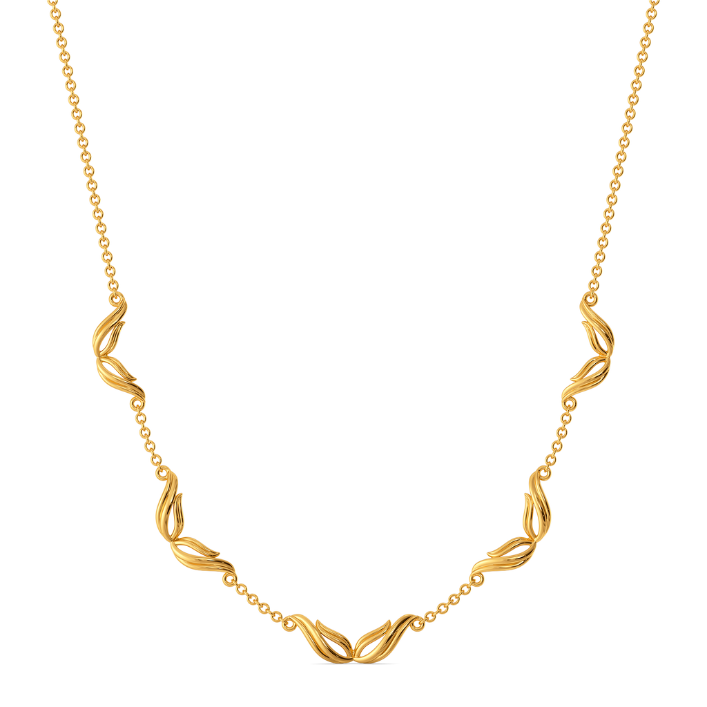 Drape Dreams Gold Necklaces