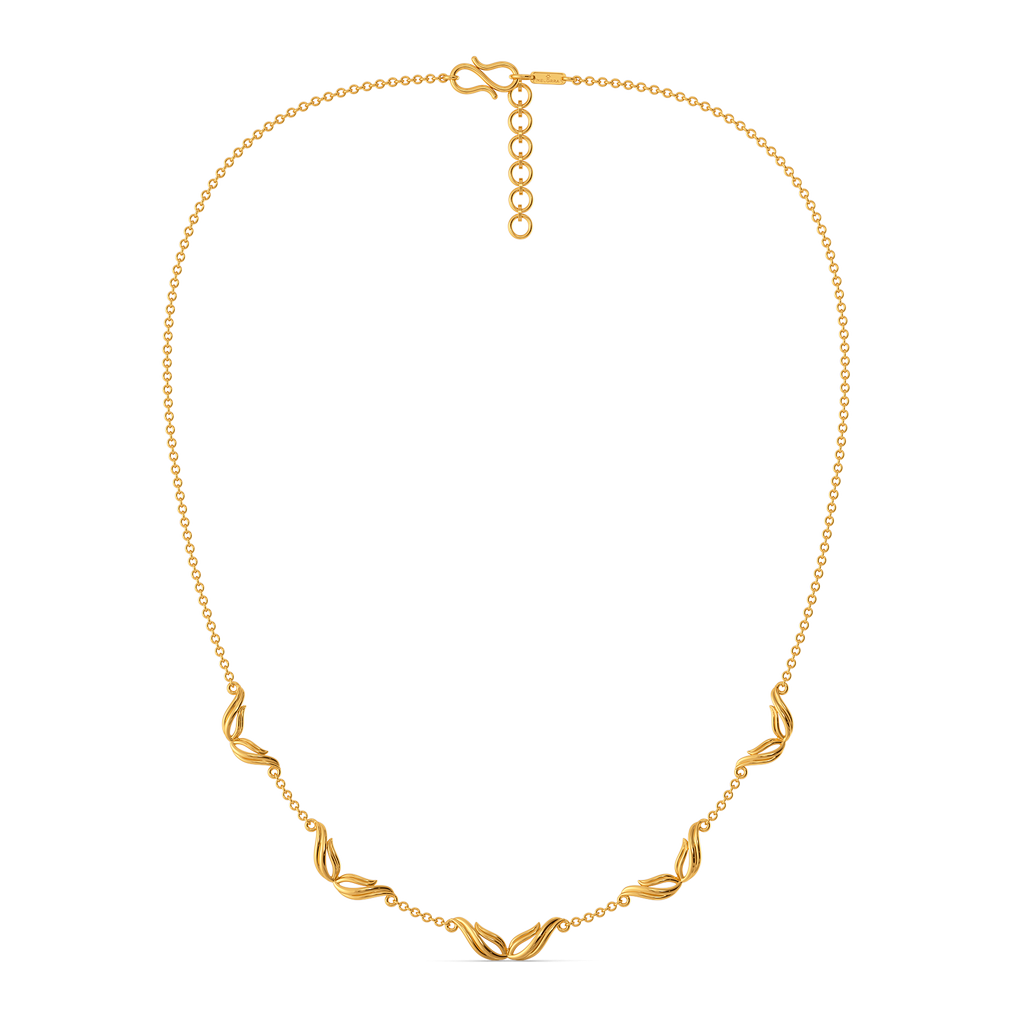 Drape Dreams Gold Necklaces