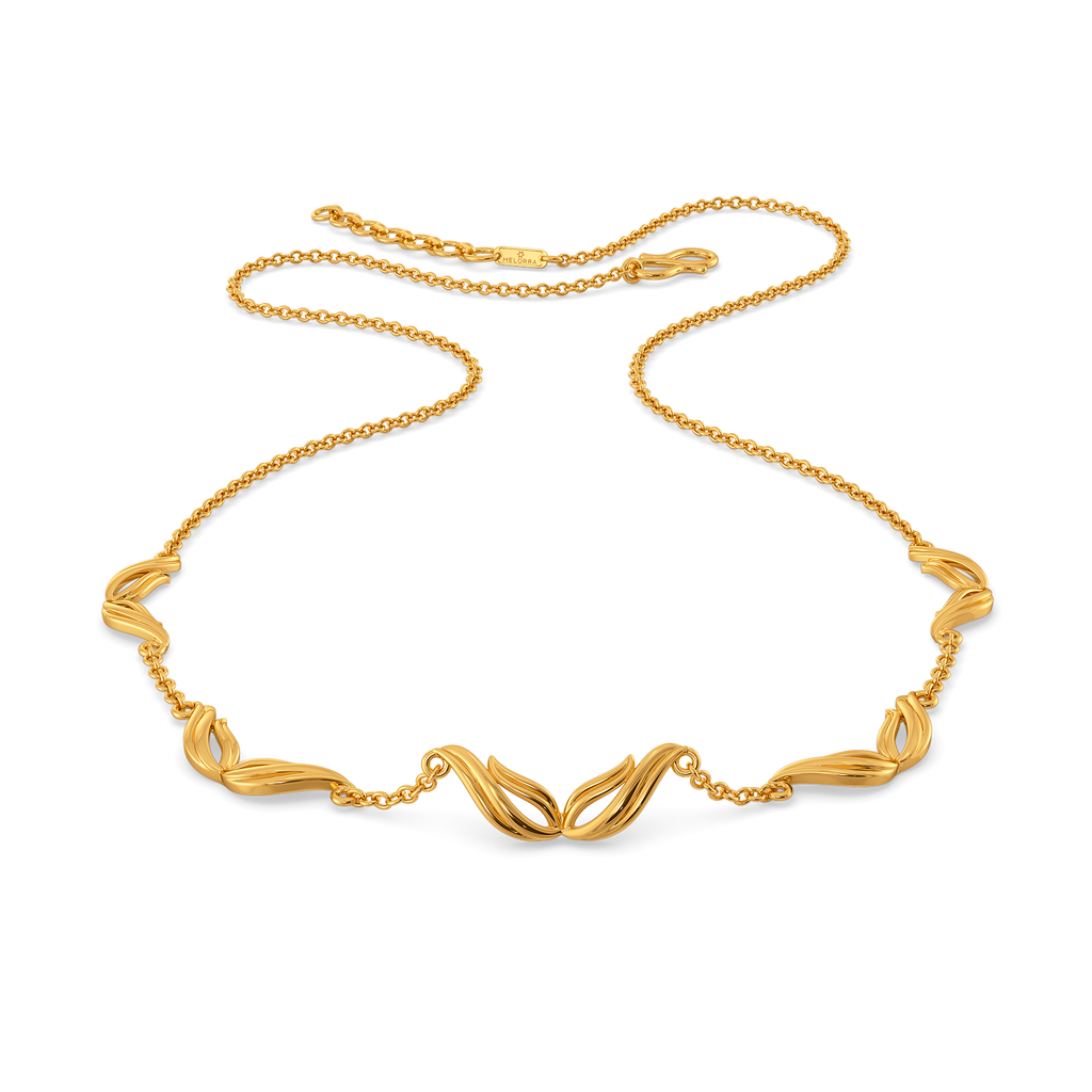 Drape Dreams Gold Necklaces