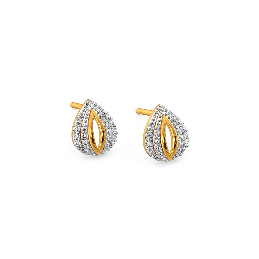 Art of Draping Diamond Earrings