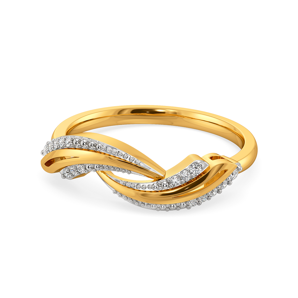 Alluring Drapes Diamond Rings alternate view 2