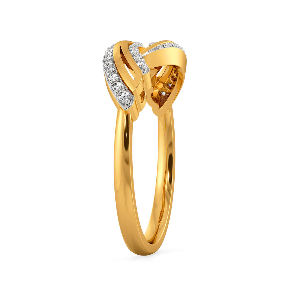 Alluring Drapes Diamond Rings image