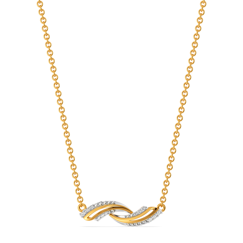 Alluring Drapes Diamond Necklaces