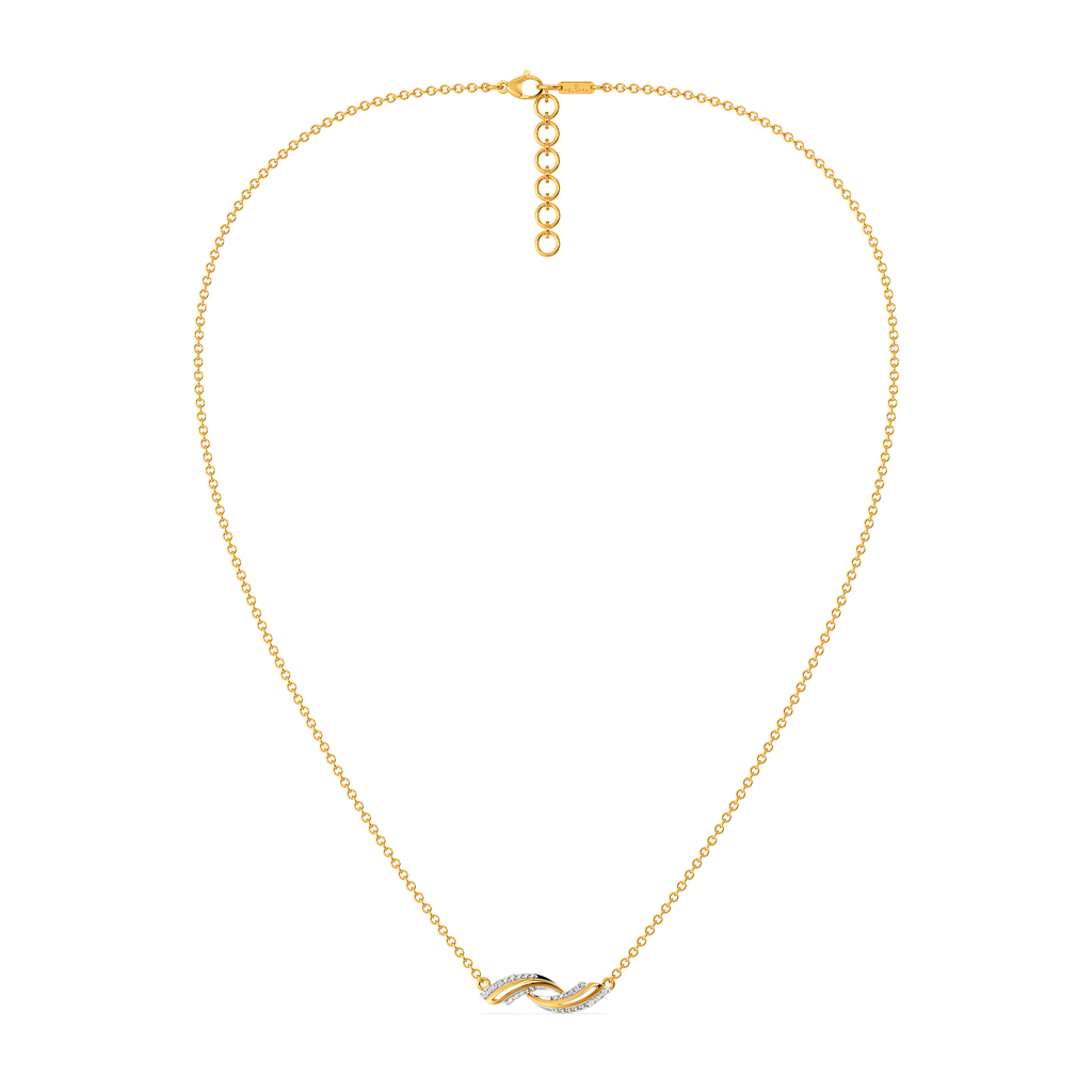 Alluring Drapes Diamond Necklaces