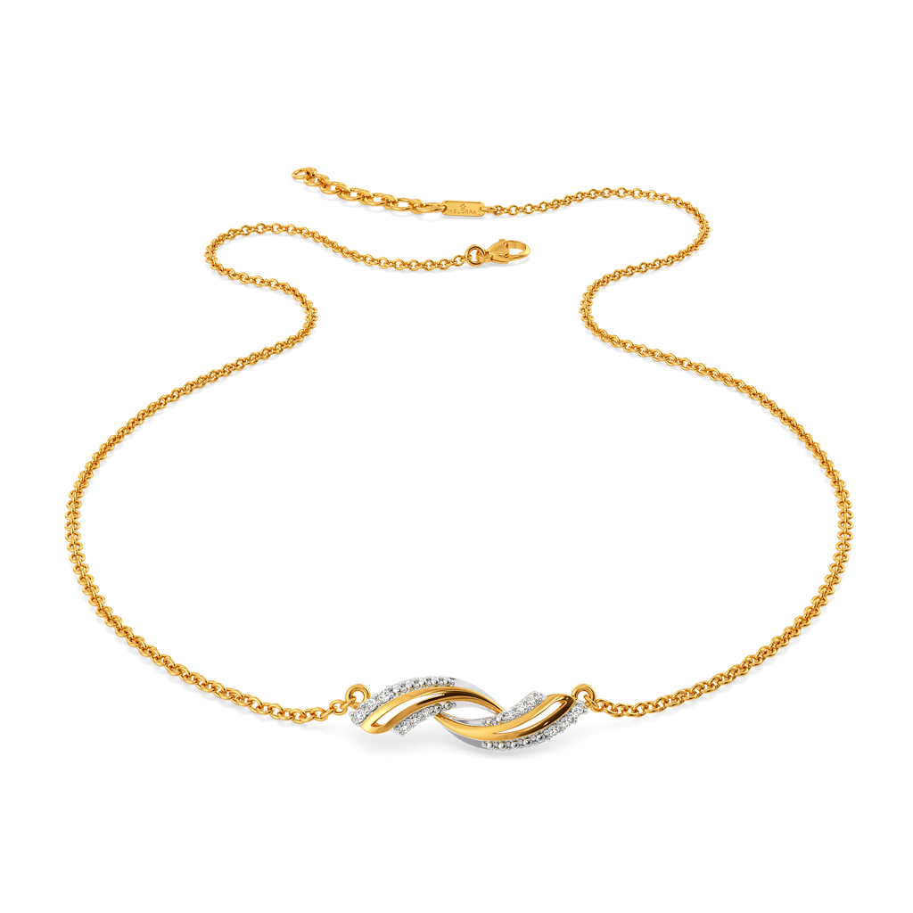 Alluring Drapes Diamond Necklaces
