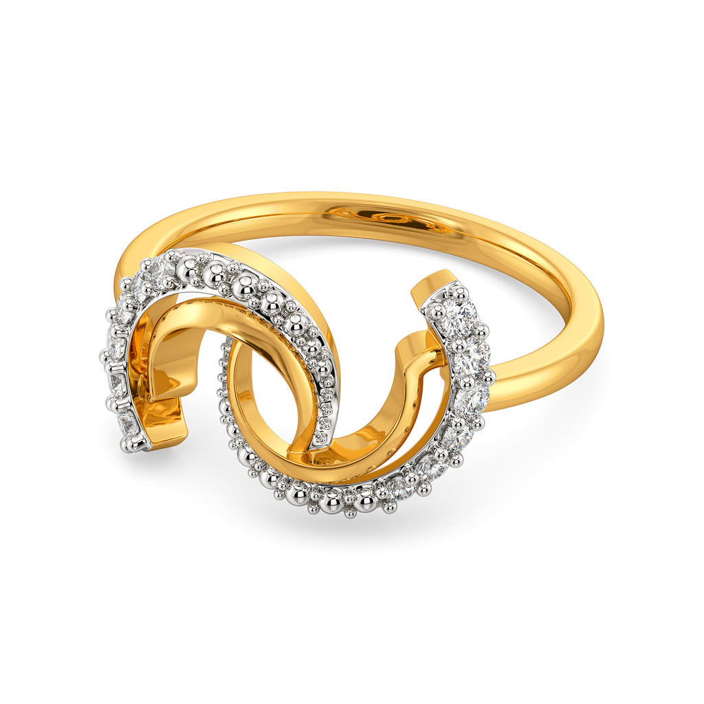 Effortlessly Draped Diamond Rings alternate view 2
