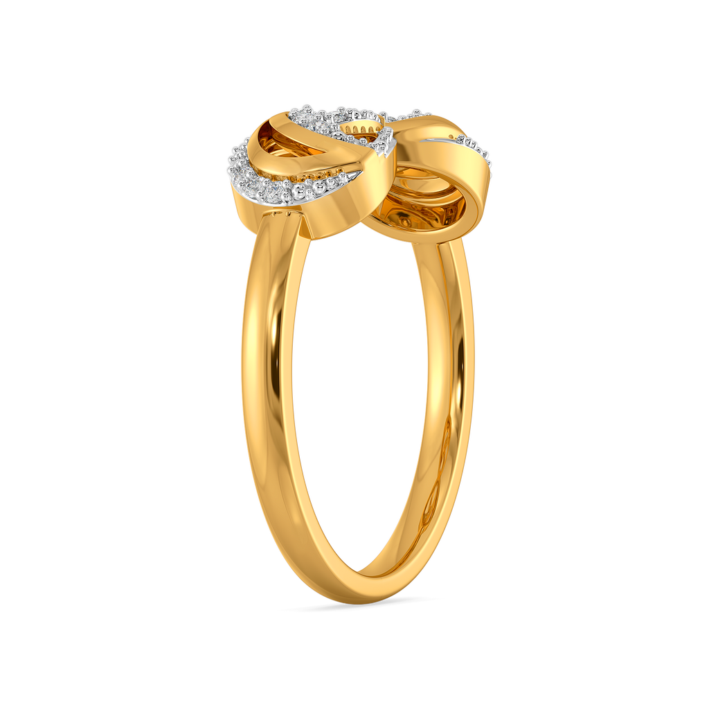 Quiet the Highlight Diamond Rings image