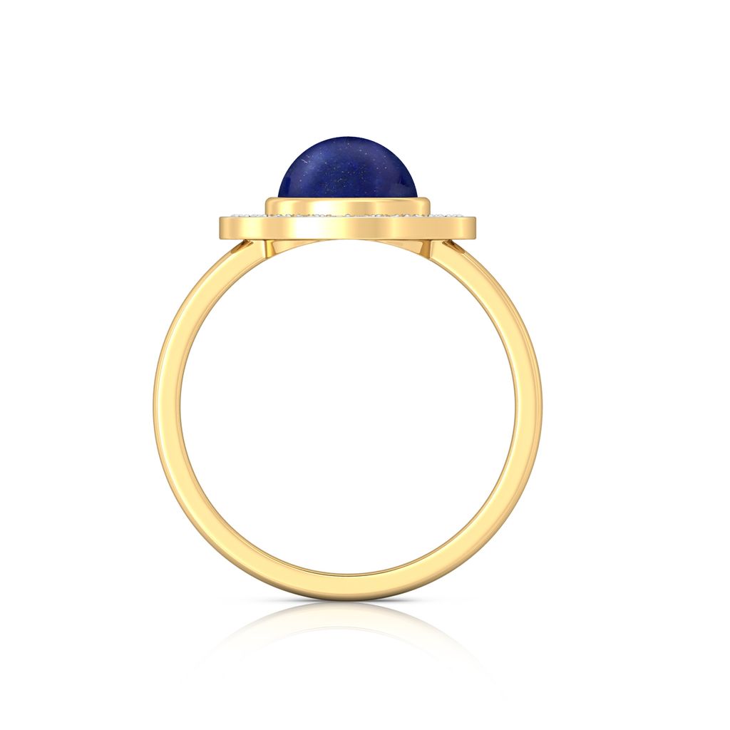Fiery Blue Diamond Rings image