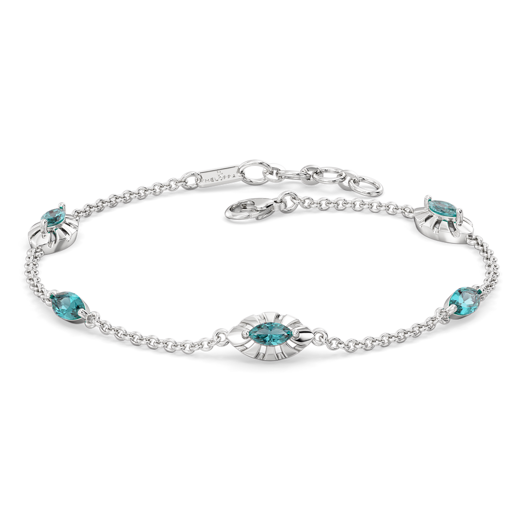 Obsessed with Cerulean Gemstone Bracelets