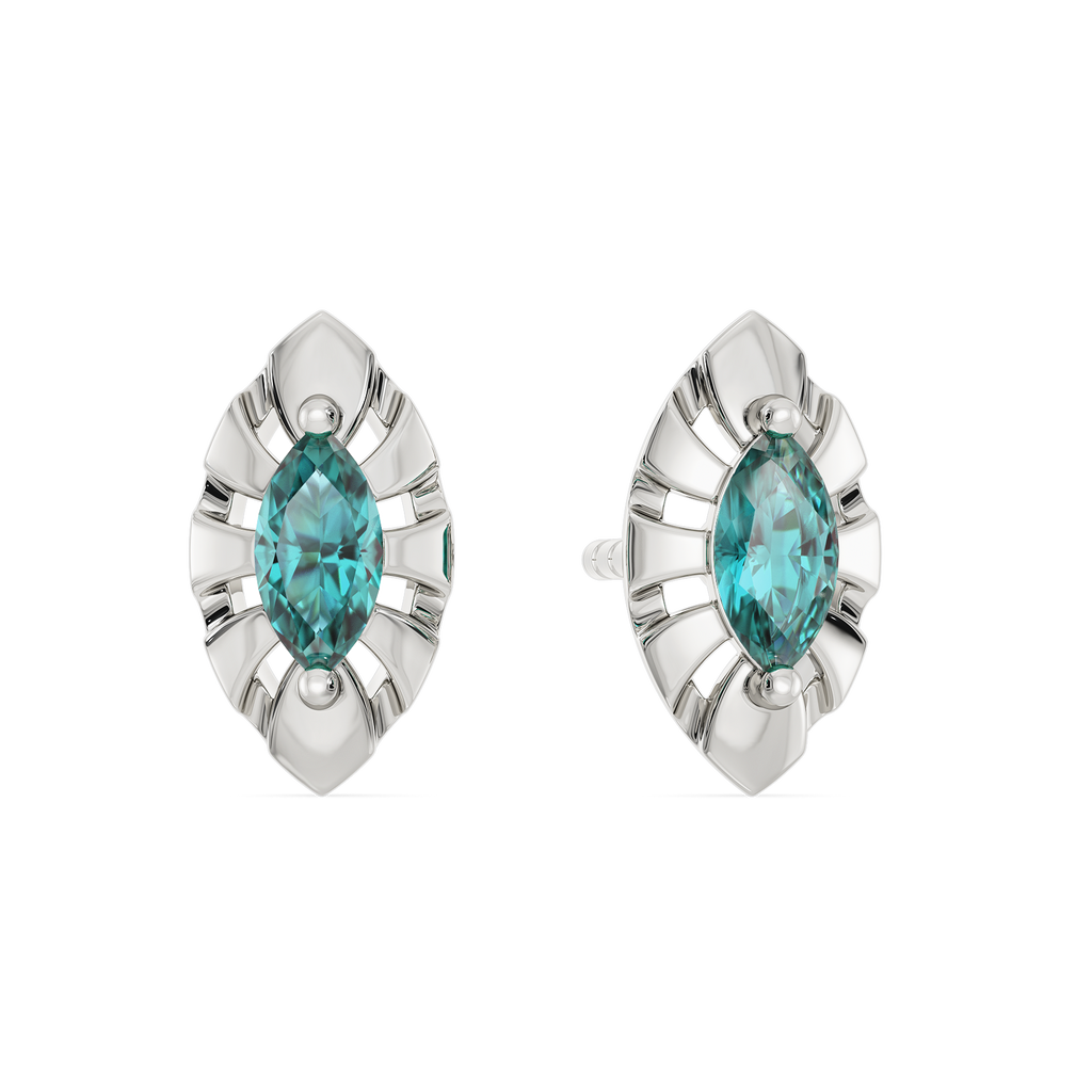Obsessed with Cerulean Gemstone Earrings