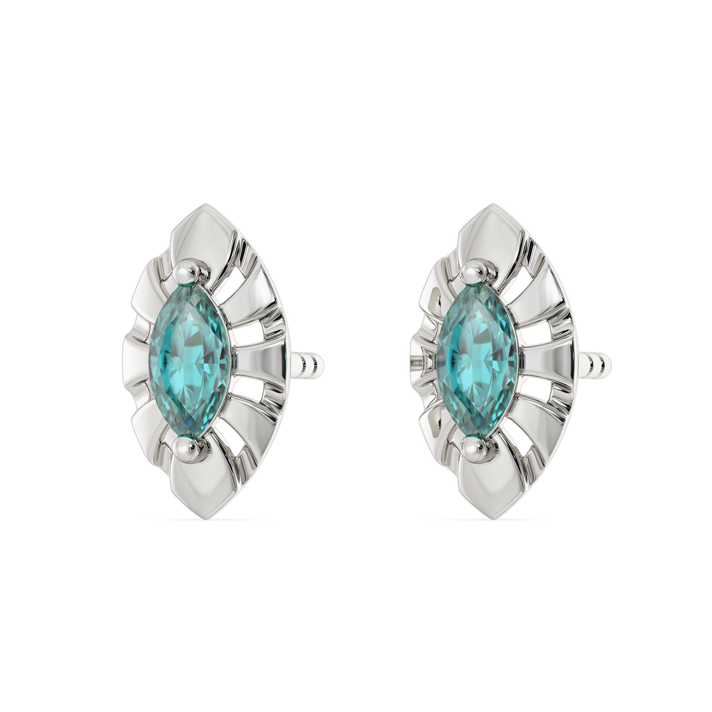 Obsessed with Cerulean Gemstone Earrings