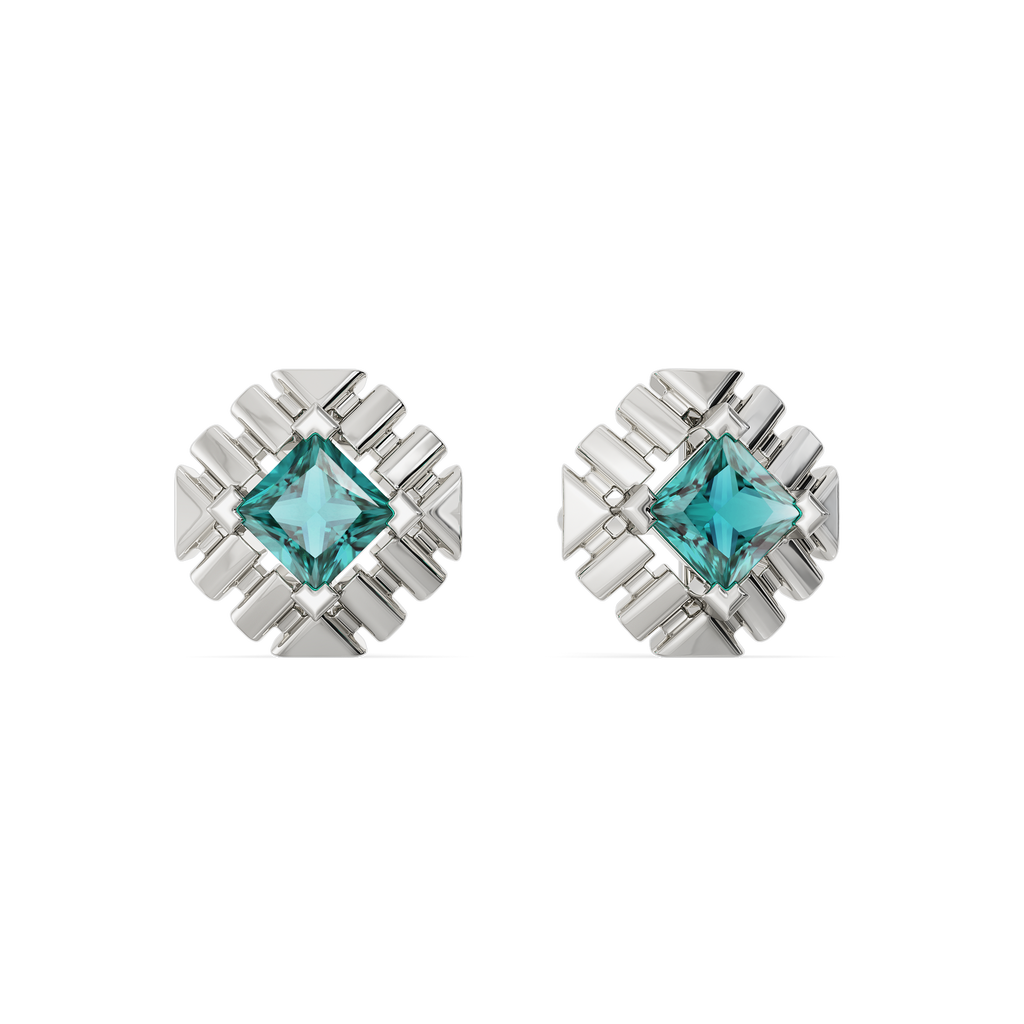 Catch Me Making Waves Gemstone Earrings
