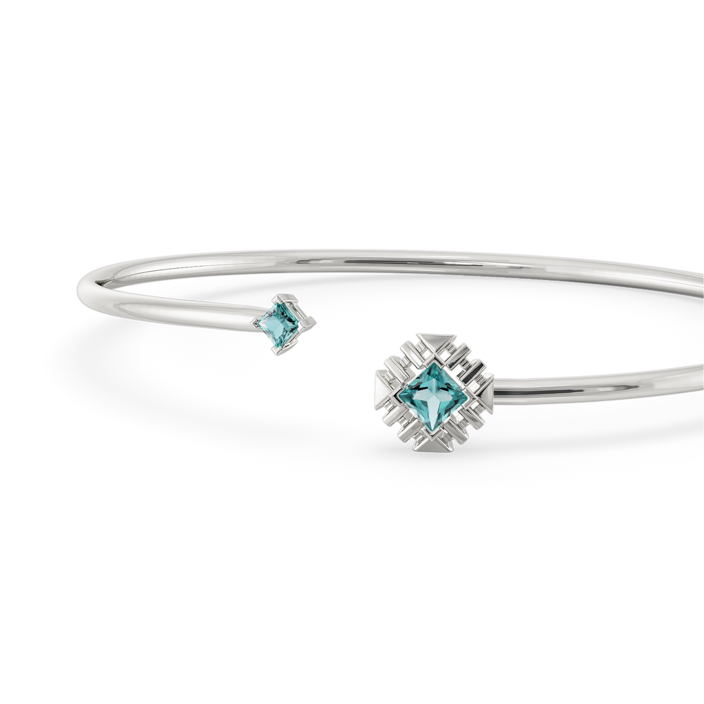 Catch Me Making Waves Gemstone Bangles