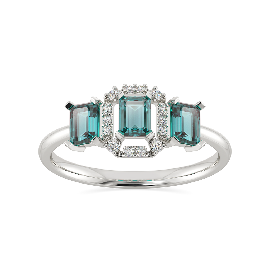 Calm in Couture Diamond Rings alternate view 3