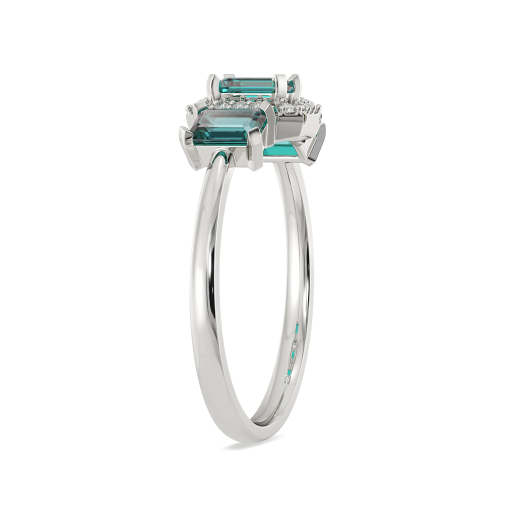 Calm in Couture Diamond Rings image