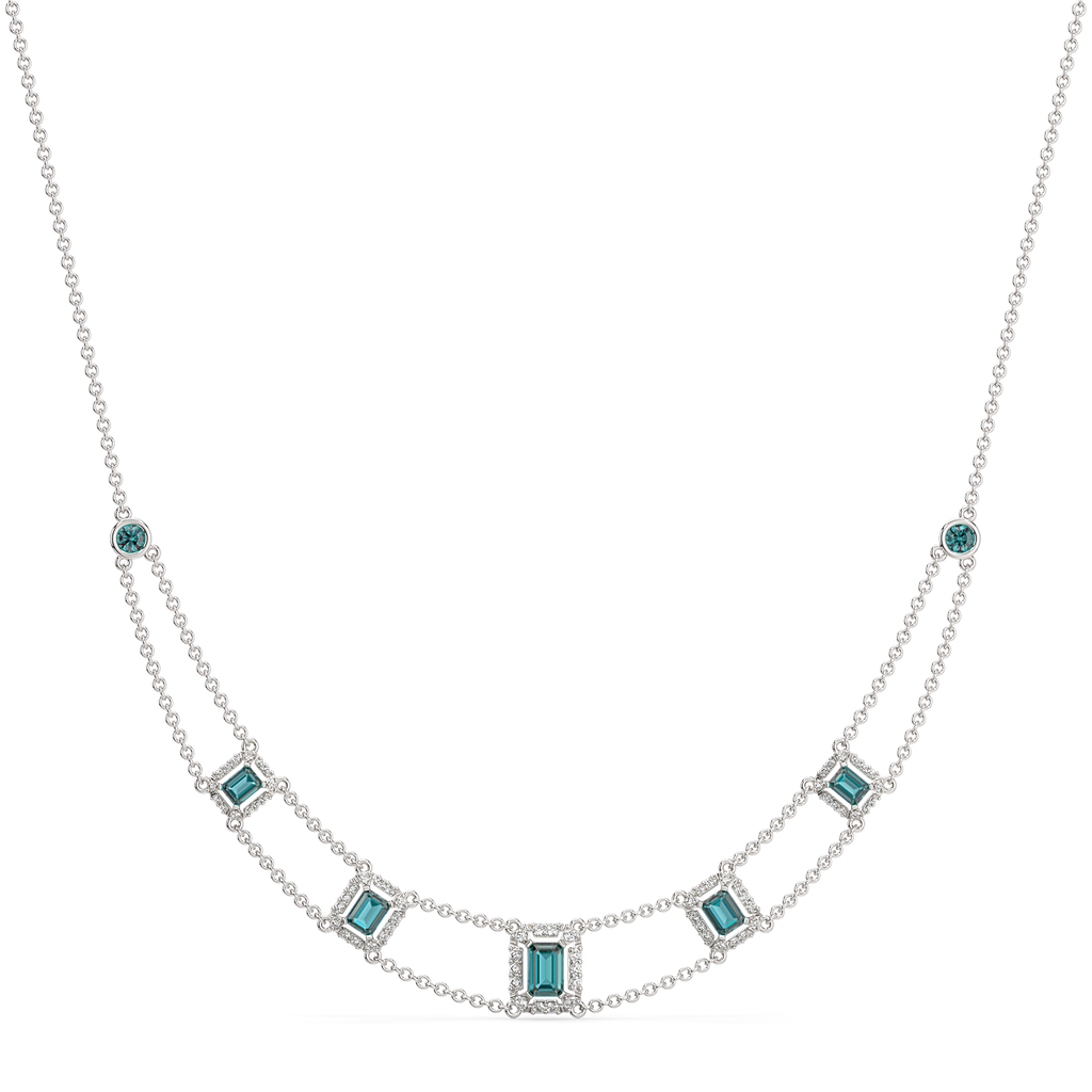 Calm in Couture Diamond Necklaces