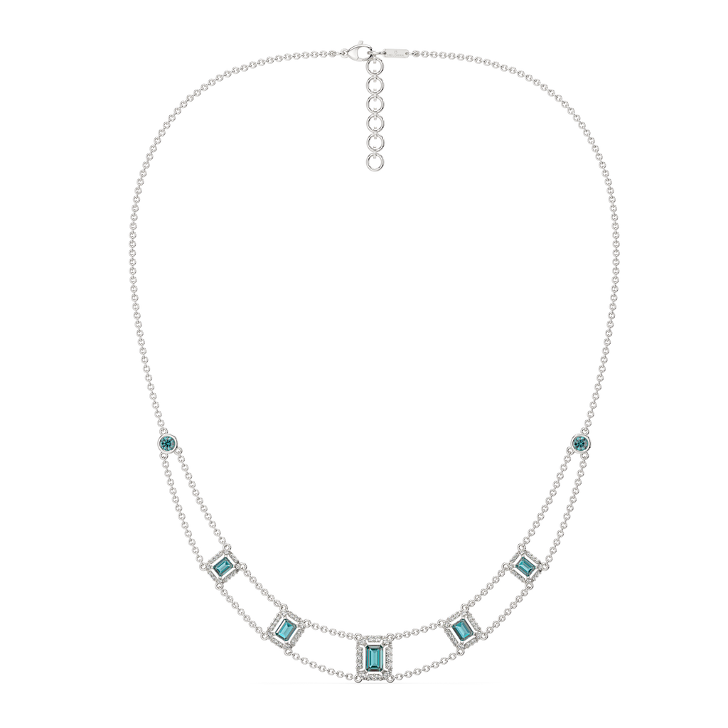 Calm in Couture Diamond Necklaces