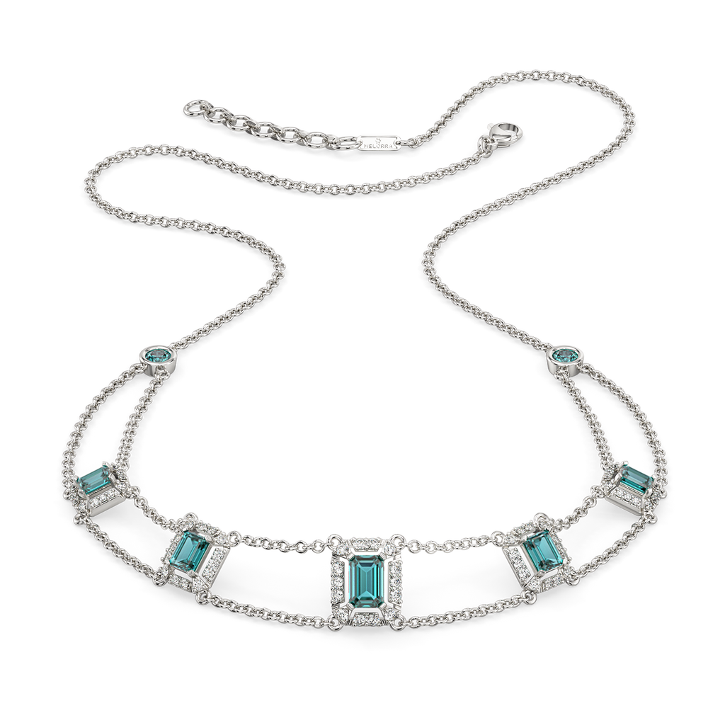 Calm in Couture Diamond Necklaces