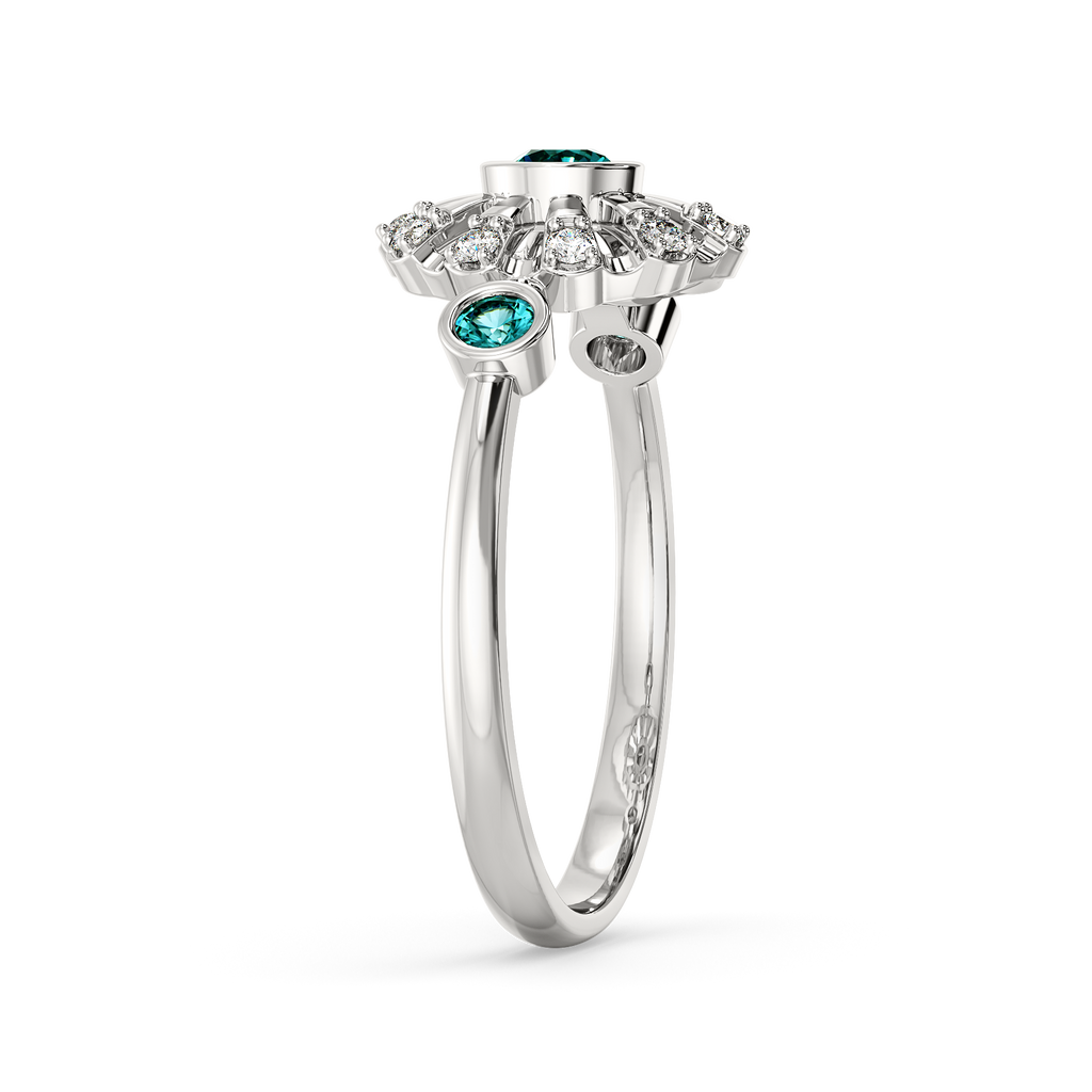 Too Blue to Ignore Diamond Rings image