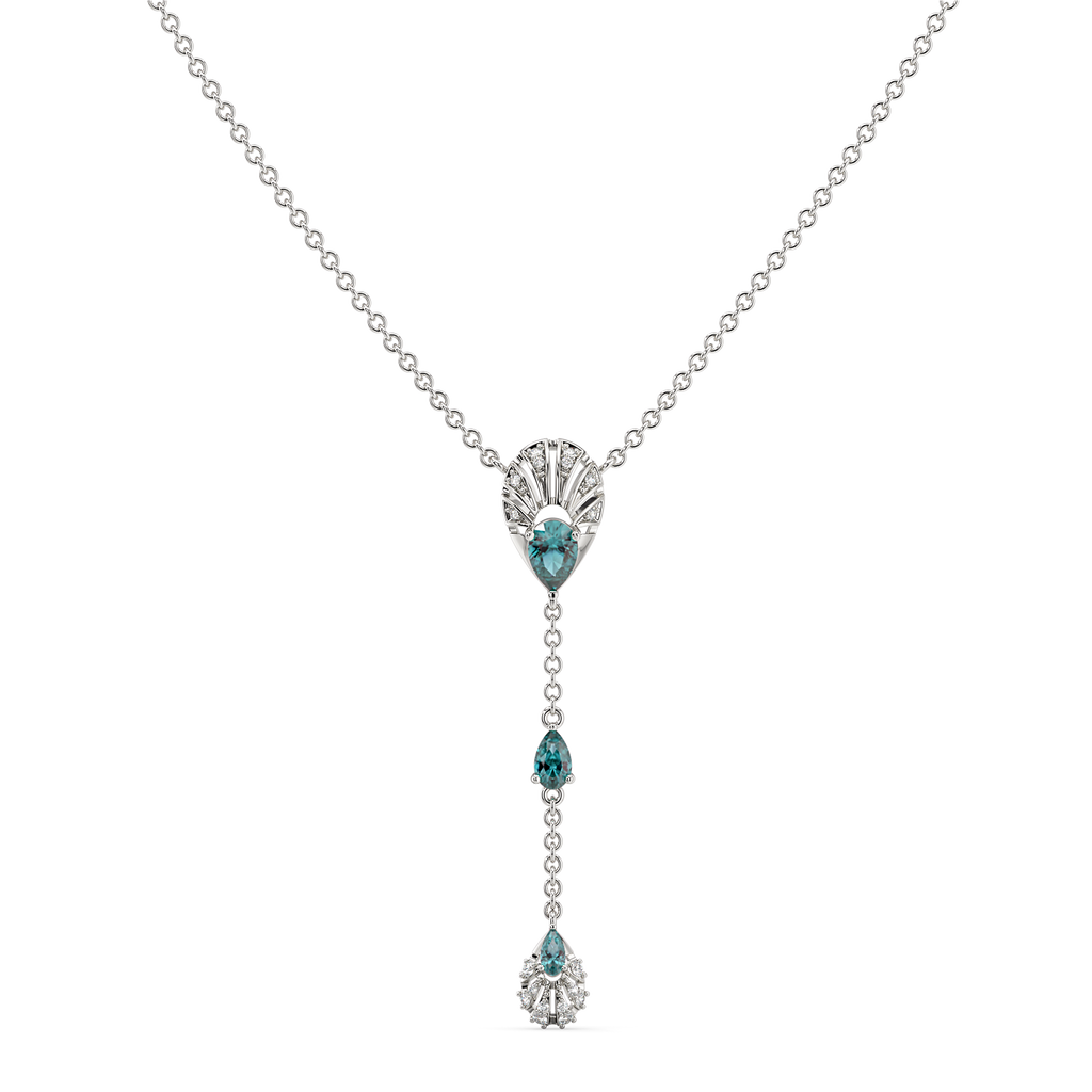 Calm Meets Bold Diamond Necklaces