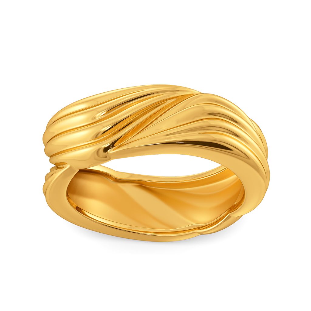 Lantern Language Gold Rings alternate view 2