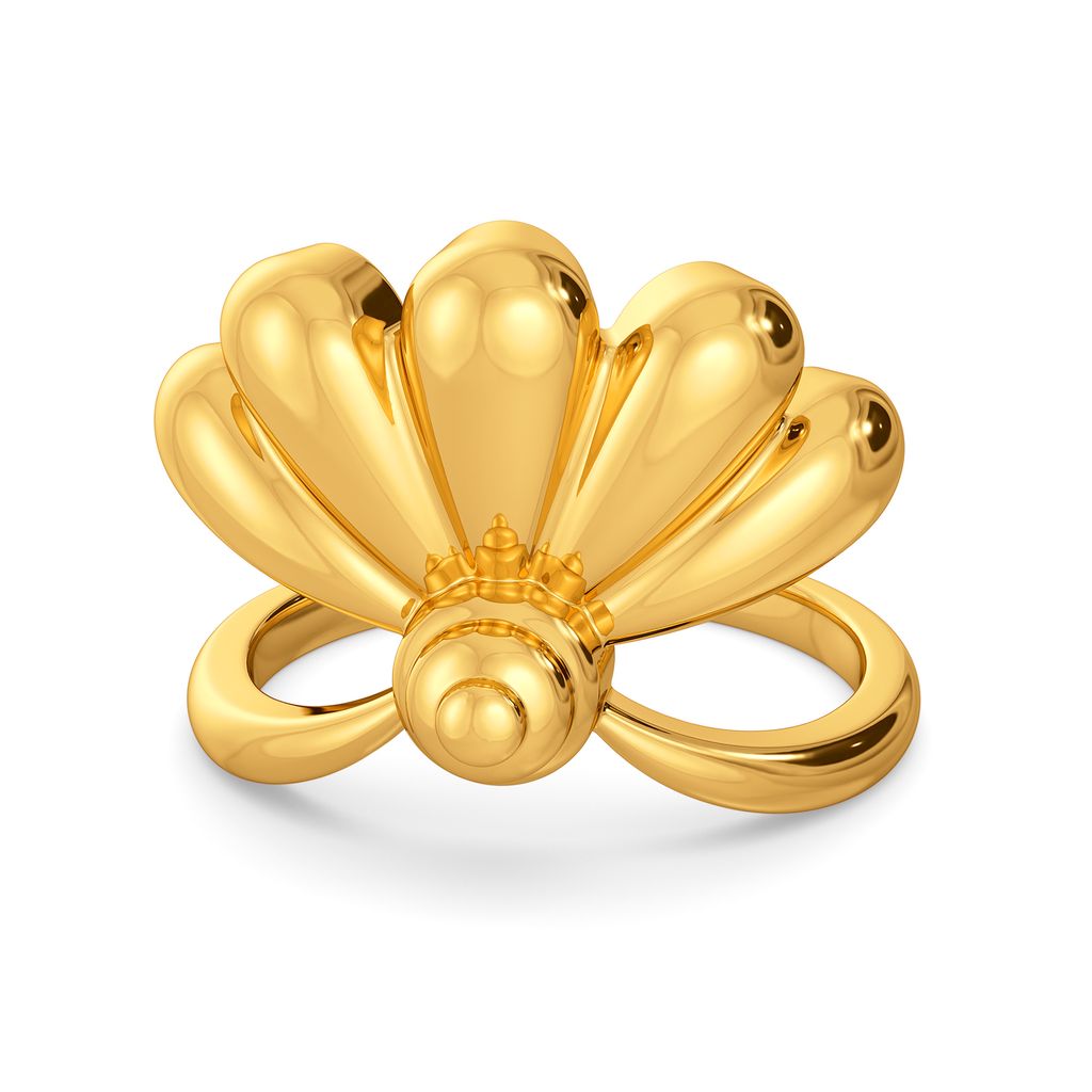 Balloon Like Spirit Gold Rings alternate view 3