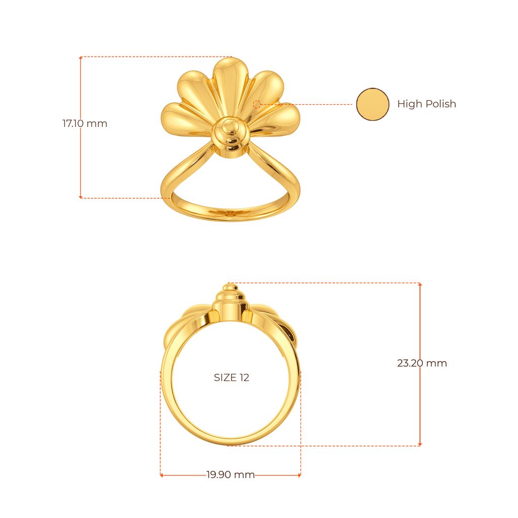 Balloon Like Spirit Gold Rings image