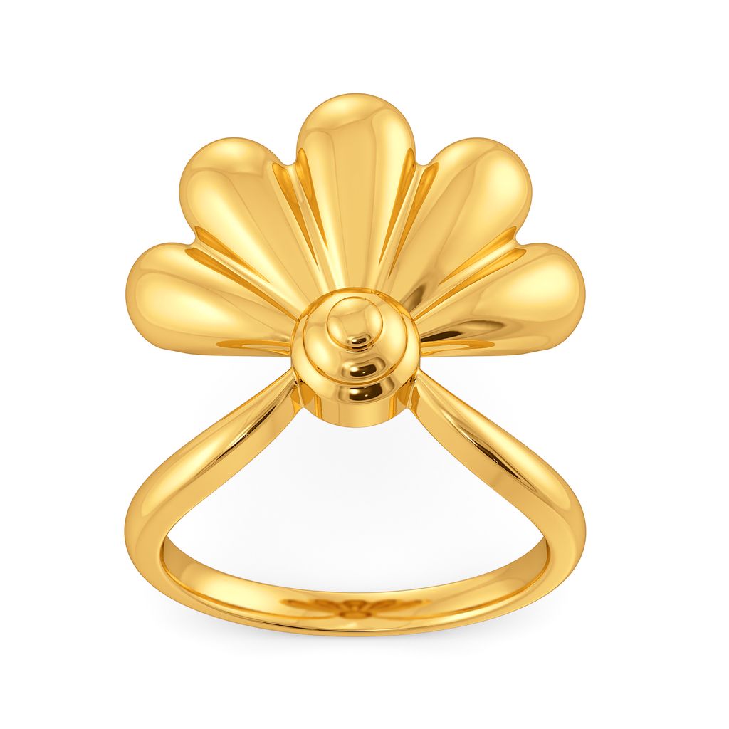 Balloon Like Spirit Gold Rings alternate view 2