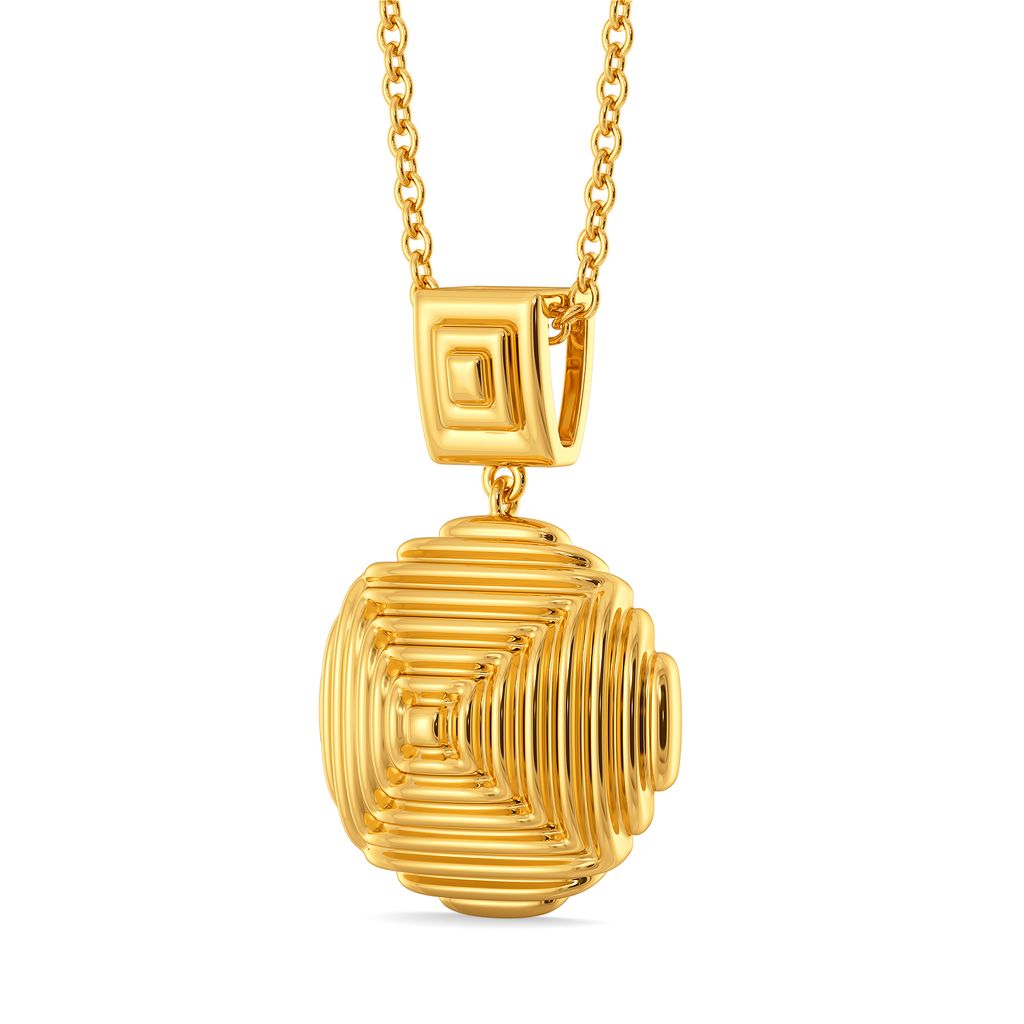 Poufe Party Gold Pendants