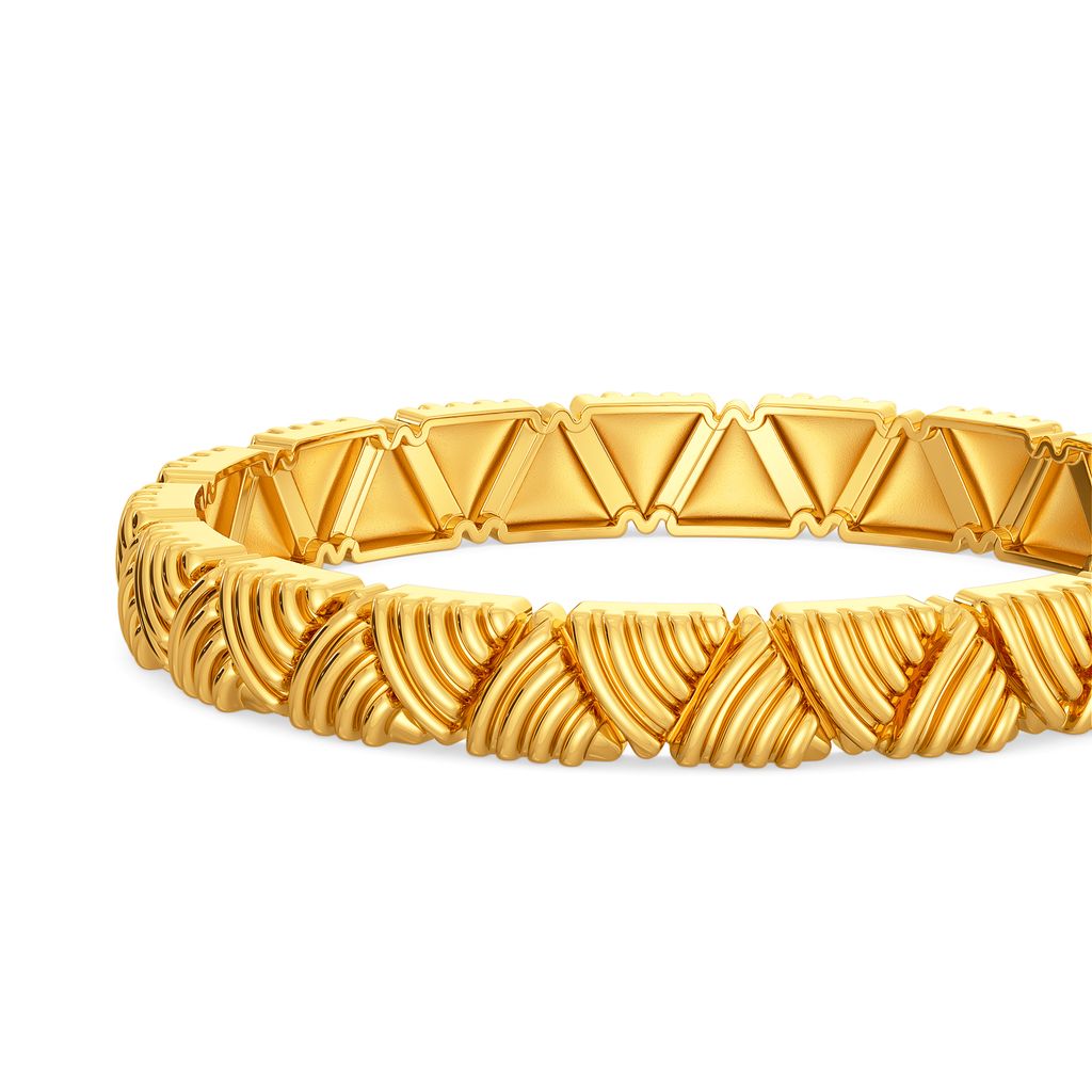 Volume Versions Gold Bangles