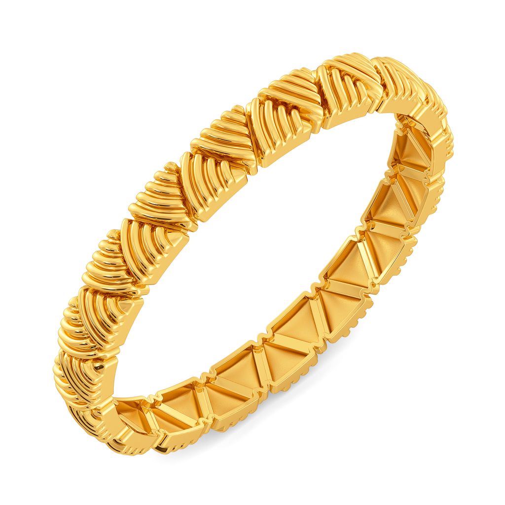 Volume Versions Gold Bangles