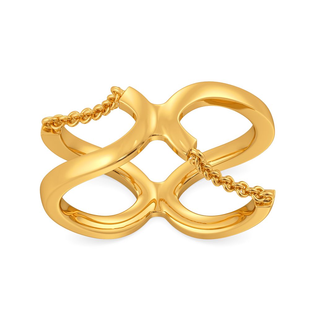 Extra on Fringe Gold Rings alternate view 2