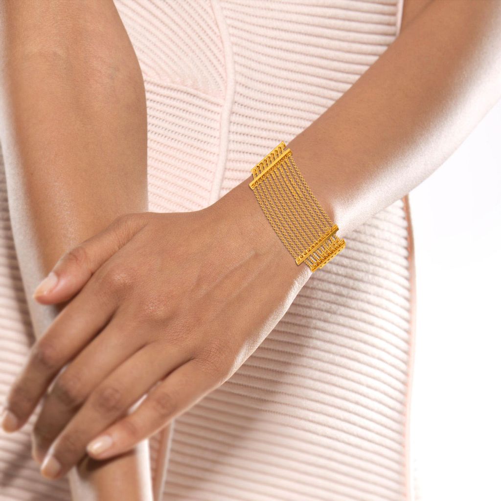 Fringe It Up Gold Bracelets