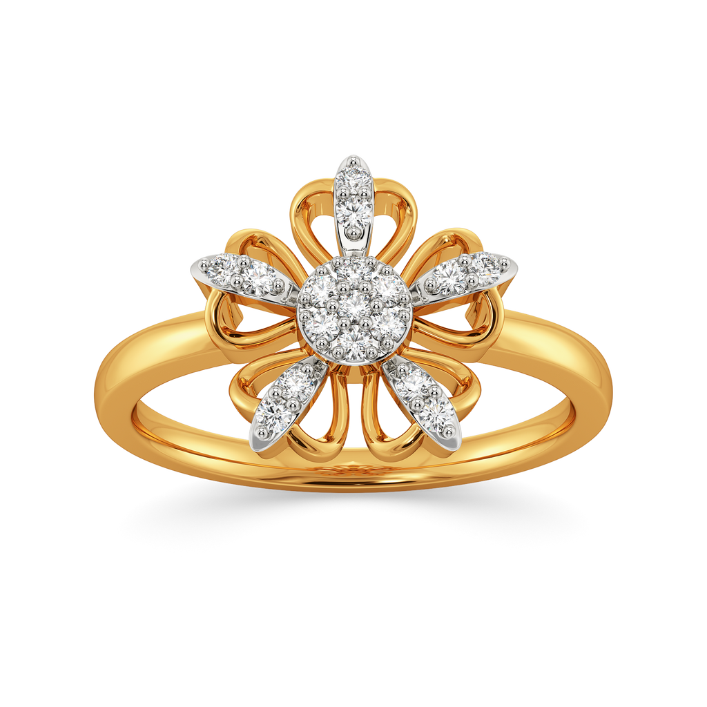 Feeling Floral and Fabulous Diamond Rings alternate view 3