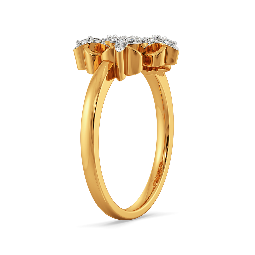 Feeling Floral and Fabulous Diamond Rings image
