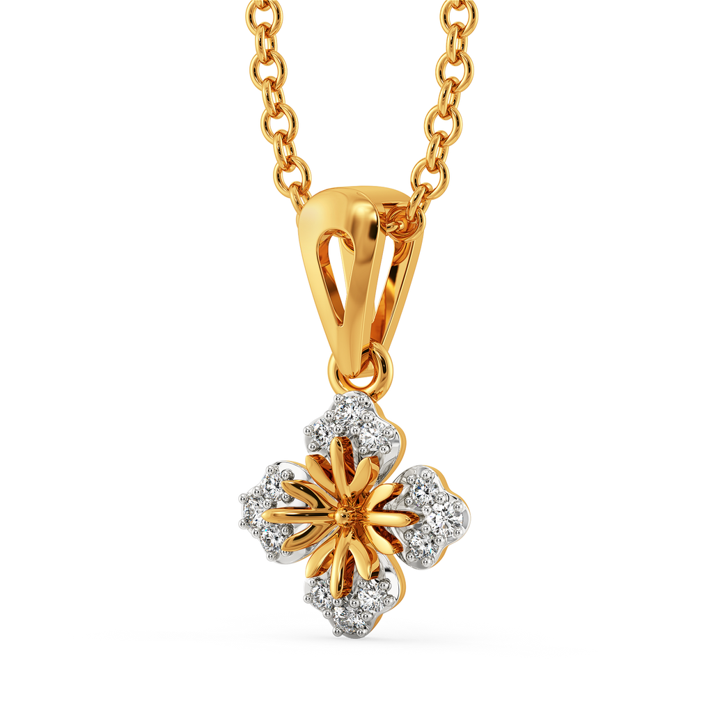 Feeling Floral and Fabulous Diamond Pendants