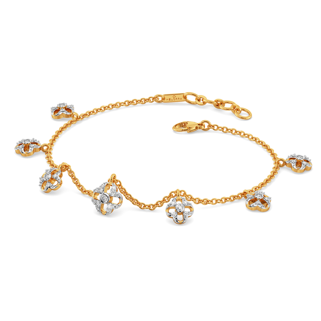 Floral Dreams Diamond Bracelets