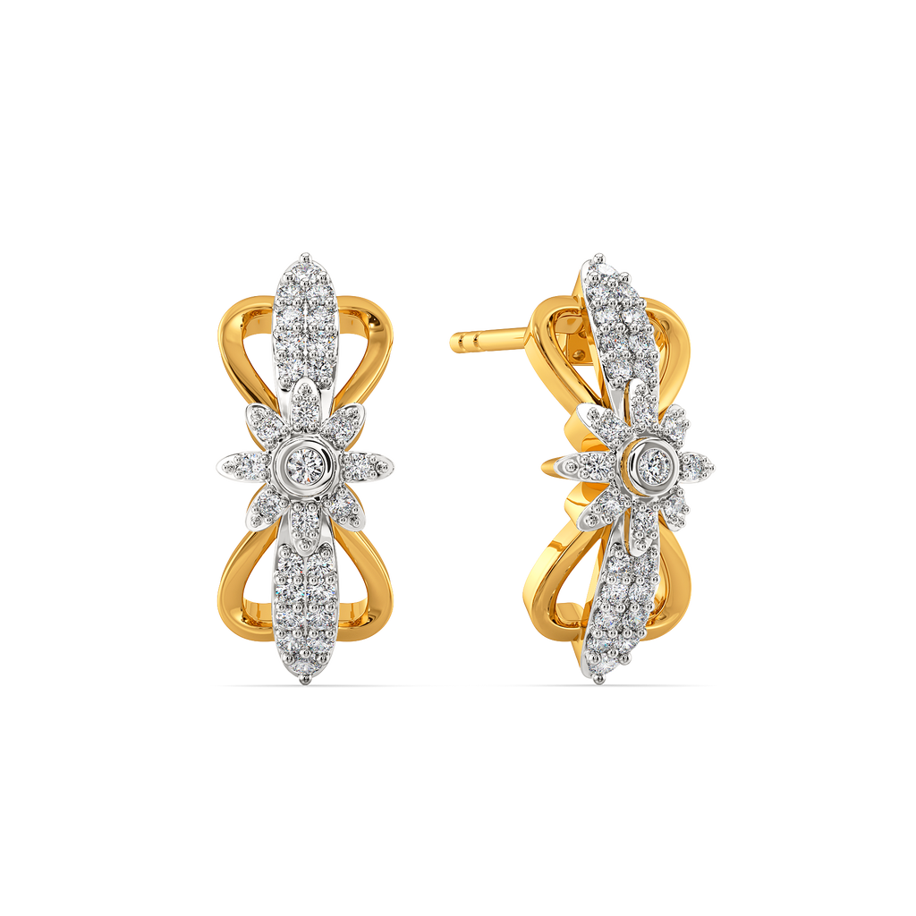 Floral Dreams Diamond Earrings