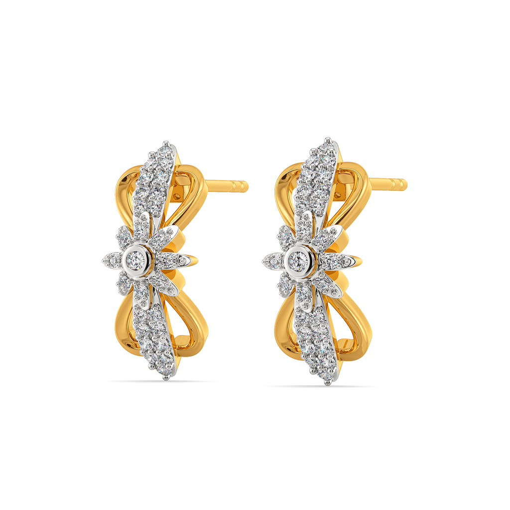 Floral Dreams Diamond Earrings