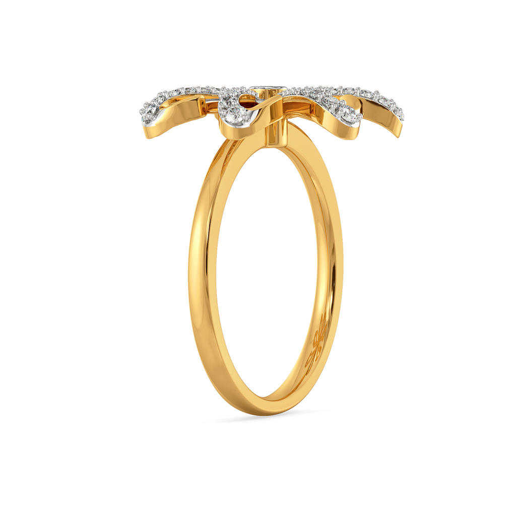 Make My Heart Blossom Diamond Rings image