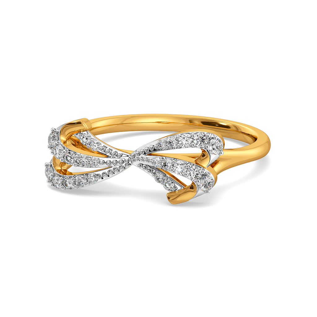 Little Flower Power Diamond Rings alternate view 2