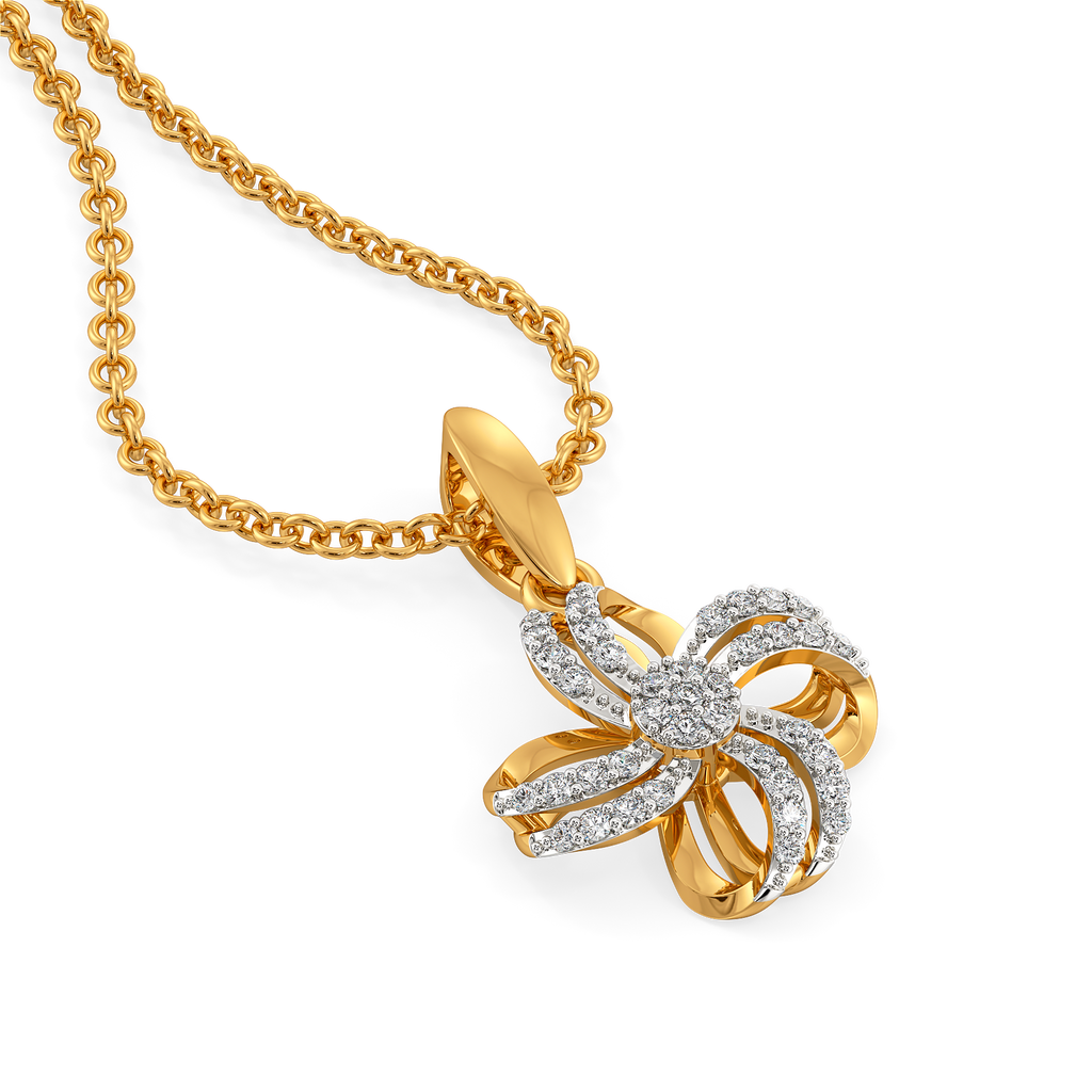 Floral Paradise Diamond Pendants