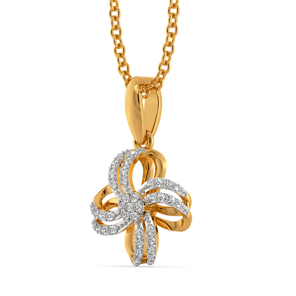 Floral Paradise Diamond Pendants