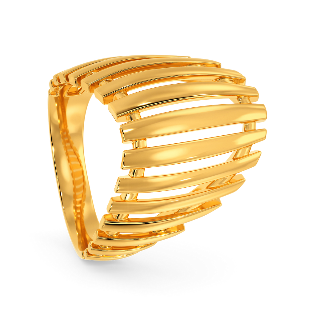 Stretch out Gold Rings image