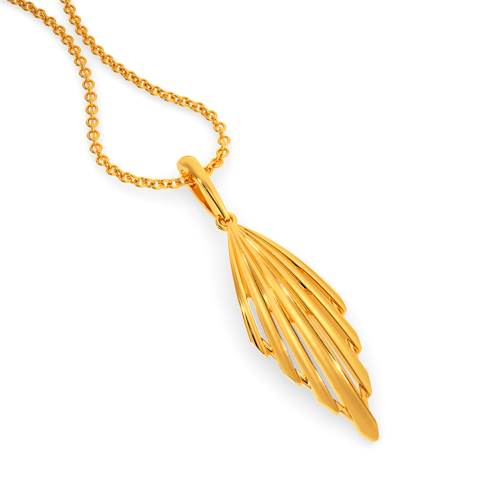 Trail Down Gold Pendants