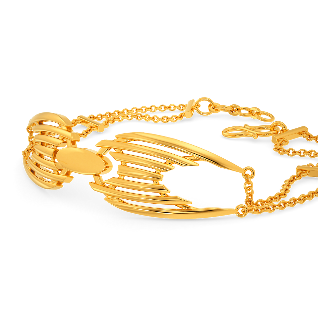 Be A Lil Extra Gold Bracelets